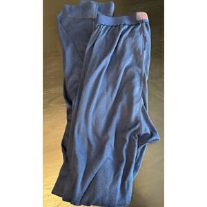 VTG PATAGONIA CAPILENE BASE LAYER PANTS MEN'S Blue LONG UNDERWEAR *MADE USA S